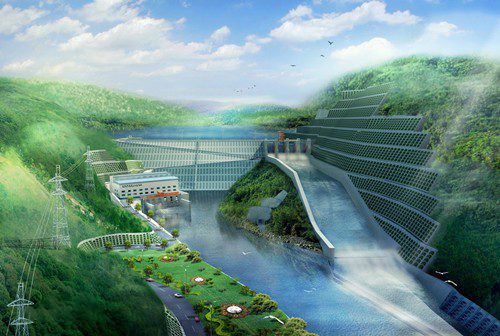 政和老挝南塔河1号水电站项目